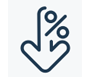 Icon of an arrow pointing down